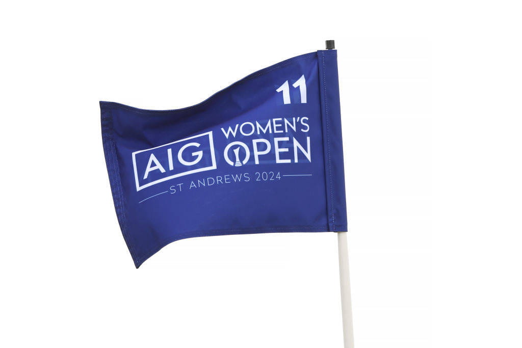 A pin flag at St Andrews
